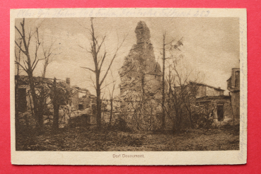 Postcard PC 1917 Douaumont WWI France